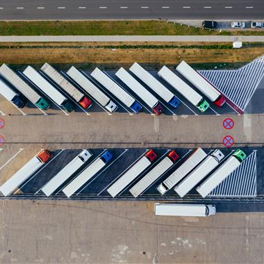 Parked Lorries